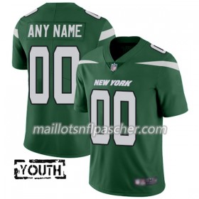 Maillot New York Jets Custom Vert - Enfant